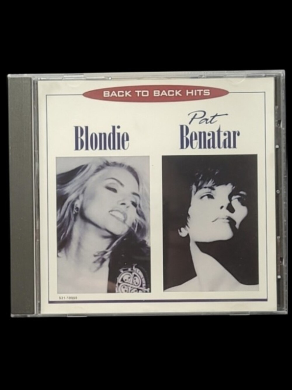 MUSIC CD  1996 "BLONDIE/PAT BENATAR" BACK TO BACK HITS